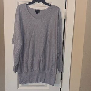 Lane Bryant Silver Women's Sweater top 22 24